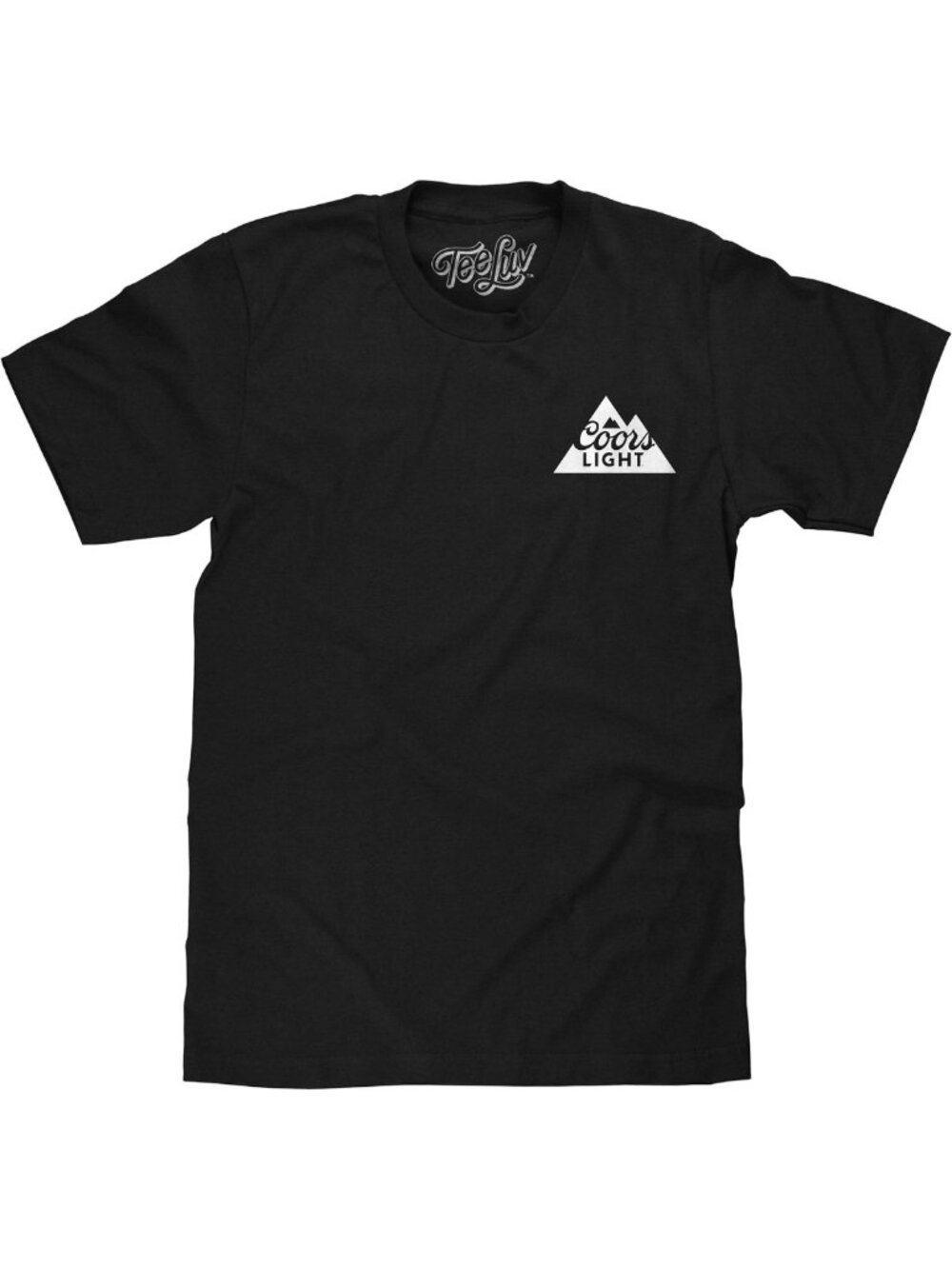 Men's Cold As The Rockies Beer Logo T-Shirt - Front & Back Graphic Tee